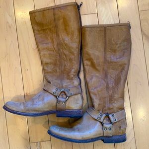 FRYE Phillip Harness tall extended calf